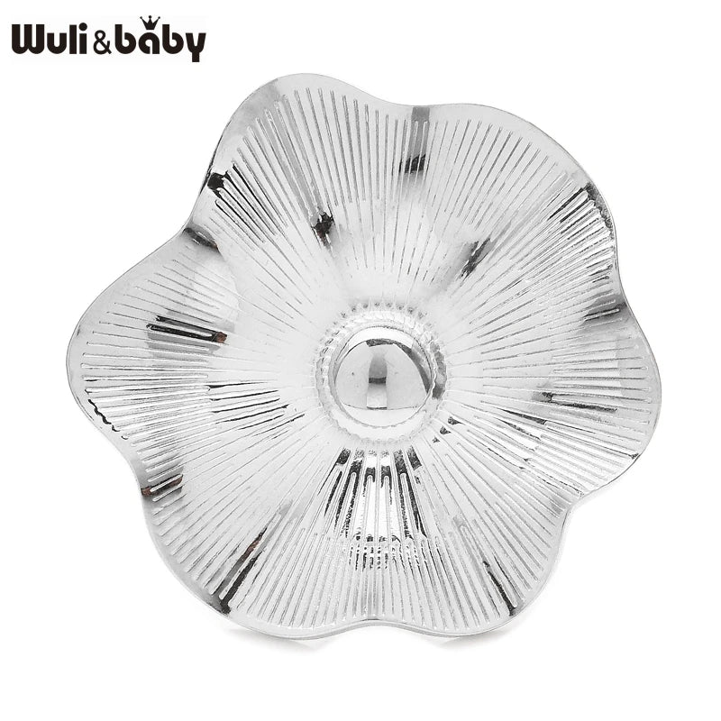 PENDRA Florasteel Stainless Steel Flower Brooch