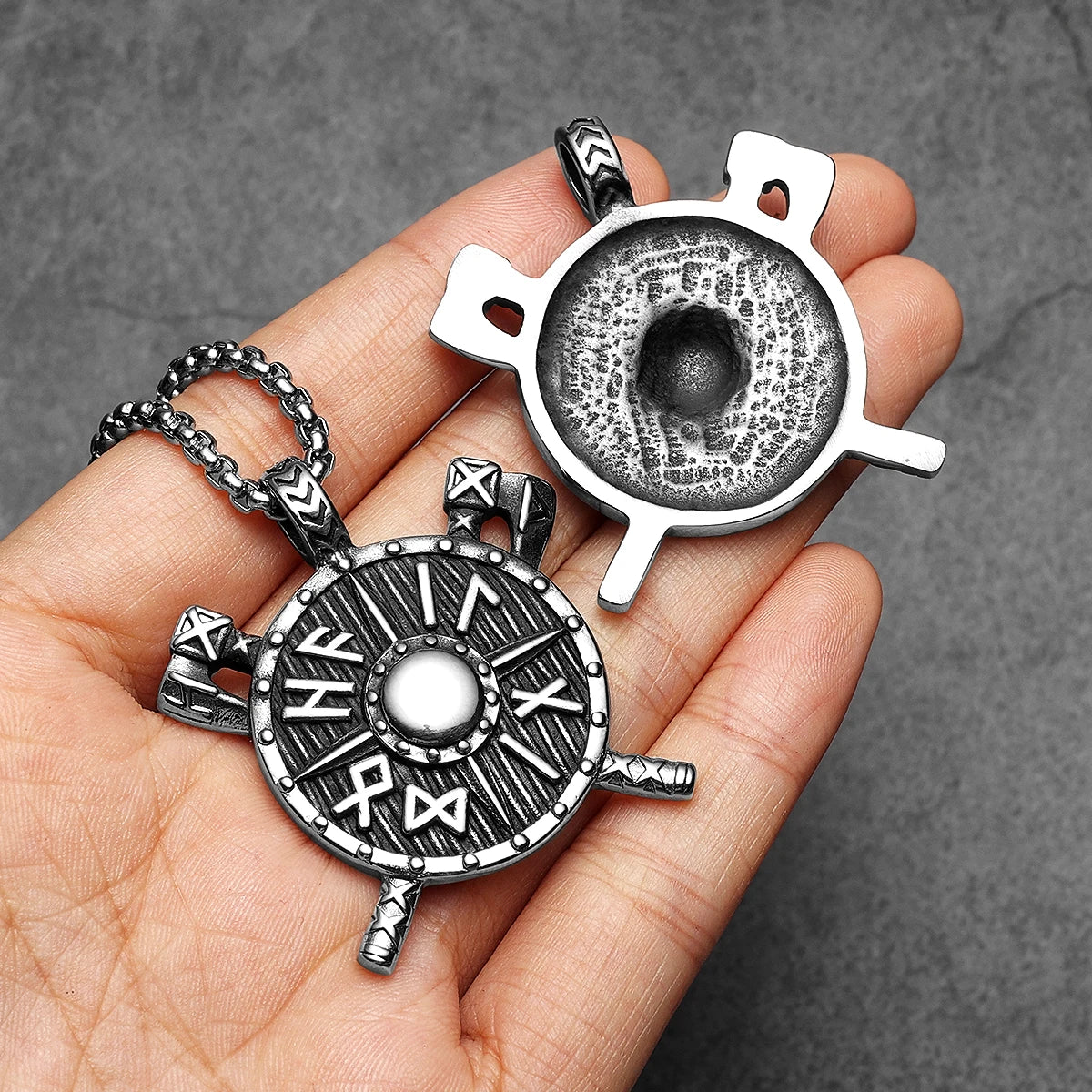 PENDRA Ivovara Viking Rune Necklace