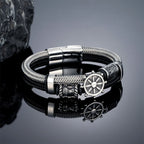 PENDRA Rune Steel Bracelet