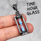 PENDRA Hourglass Steel Necklace