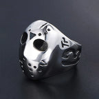 PENDRA Jason Punk Mask Ring