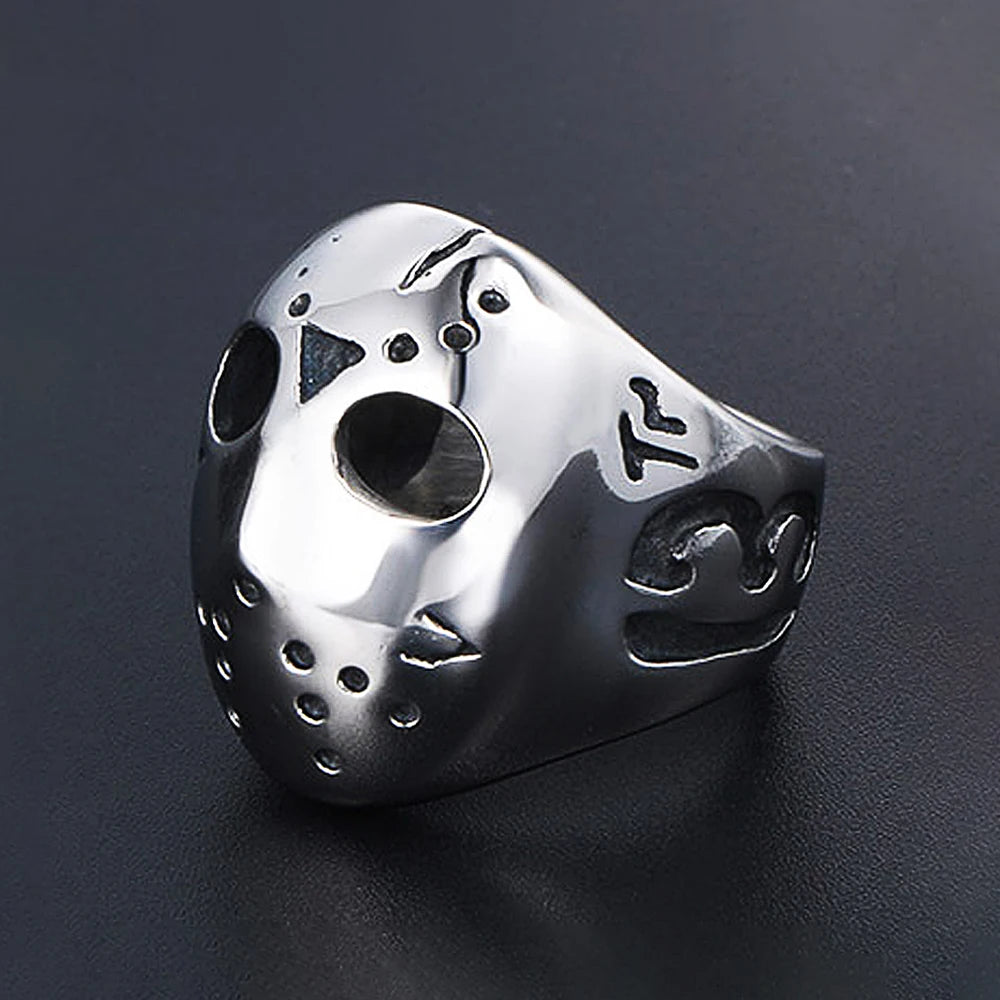 PENDRA Jason Punk Mask Ring
