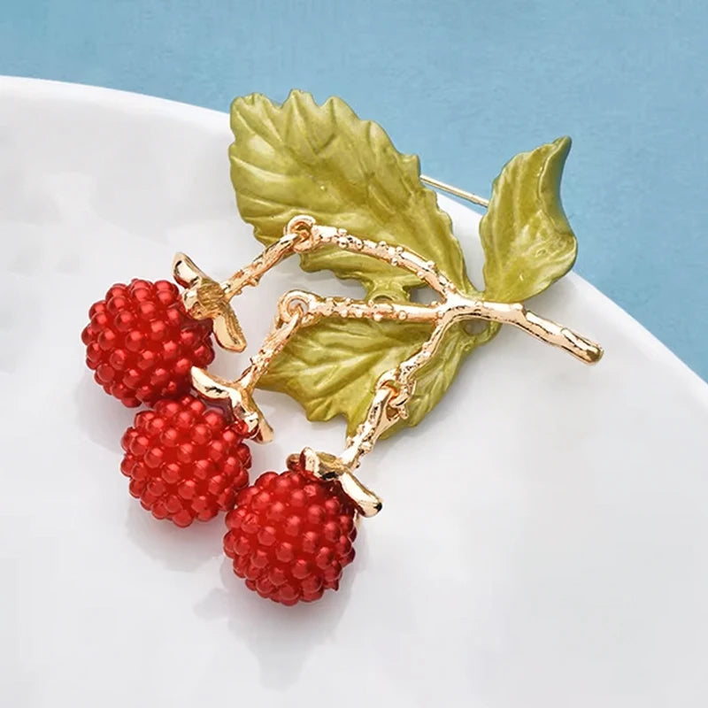 PENDRA Fruitaria Cute Fruit Brooch