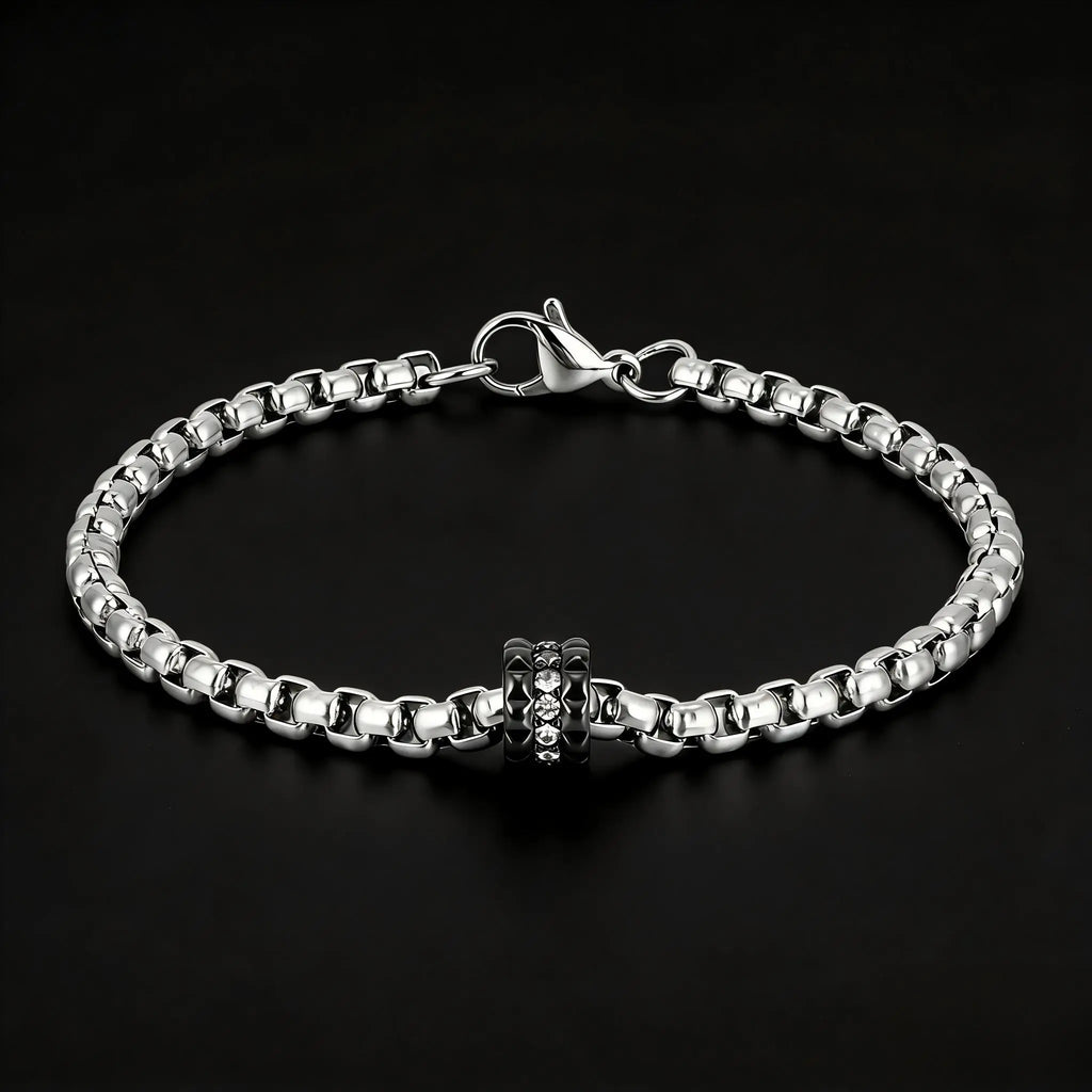 PENDRA Box Rhinestone Bracelet