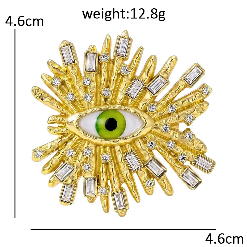 PENDRA Charming Eye Brooch