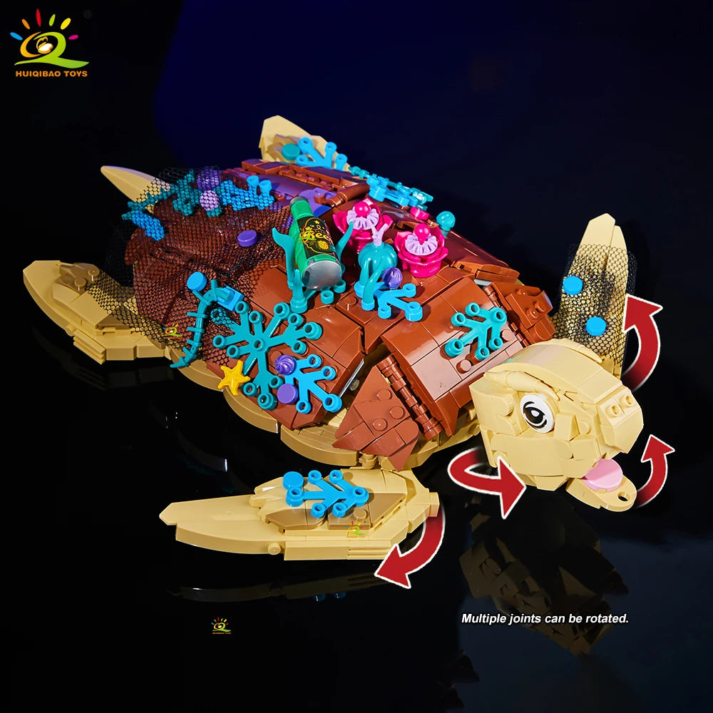 PENDRA Sea Turtle FIsh Building Set
