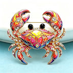 PENDRA Cute Crab Brooch