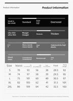 Autumn and winter 2026 high street washed slim-fit foot zipper leg split fork solid mopping menswear clothing jeans luxury men