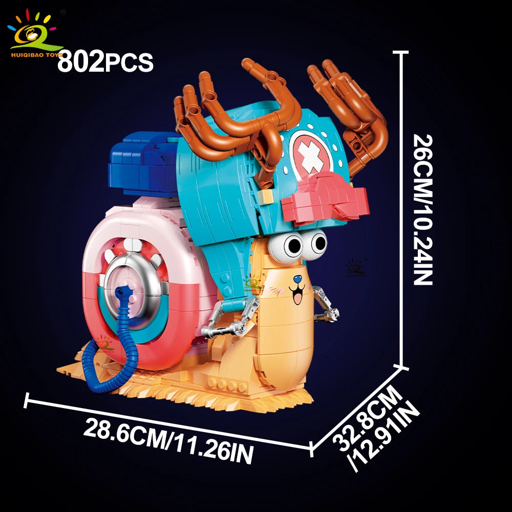 PENDRA Snail Insect Phone Building Set