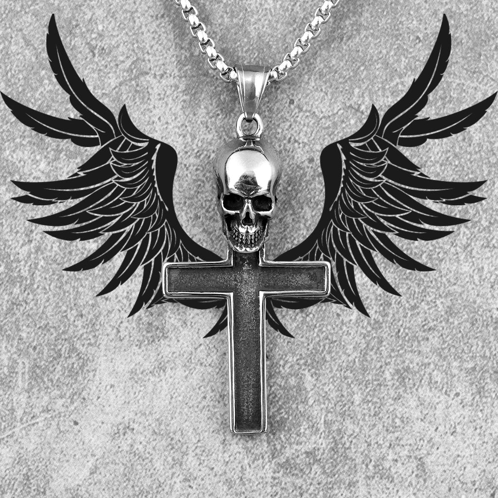 PENDRA Tavlith Cross Charm Necklace