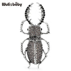 PENDRA Big Enamel Beetle Brooch