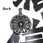 PENDRA Celtic Knot Rune Vintage Necklace