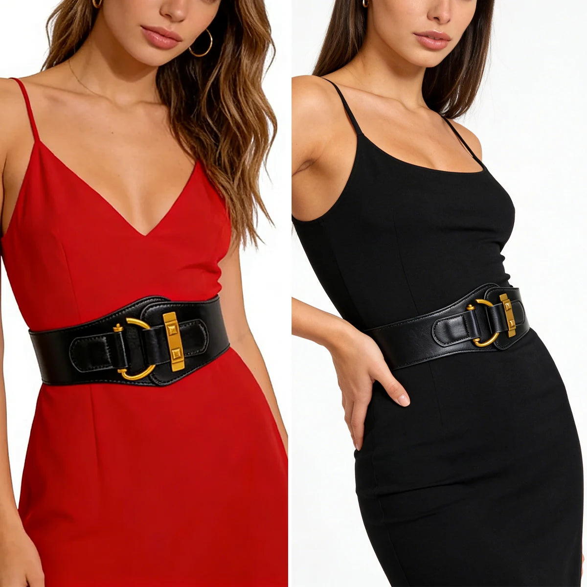 PENDRA Demiina Elegant Wide Corset Belt