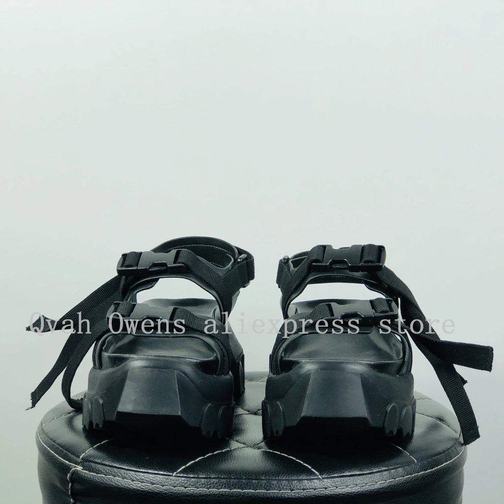 PENDRA Avenelle Men's T-Strap Leather Sandals