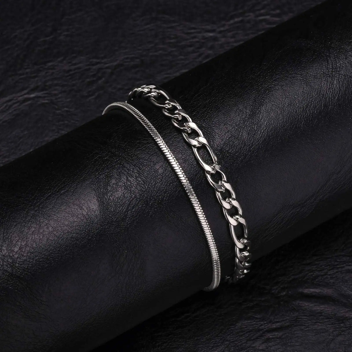 PENDRA Figaro Silver Bracelet