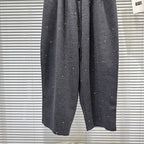 PENDRA Woolen Floor Length Wide Leg Pants