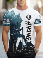 PENDRA Printed Hiking T-Shirt