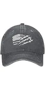 PENDRA Patriotic Cotton Washed Cap
