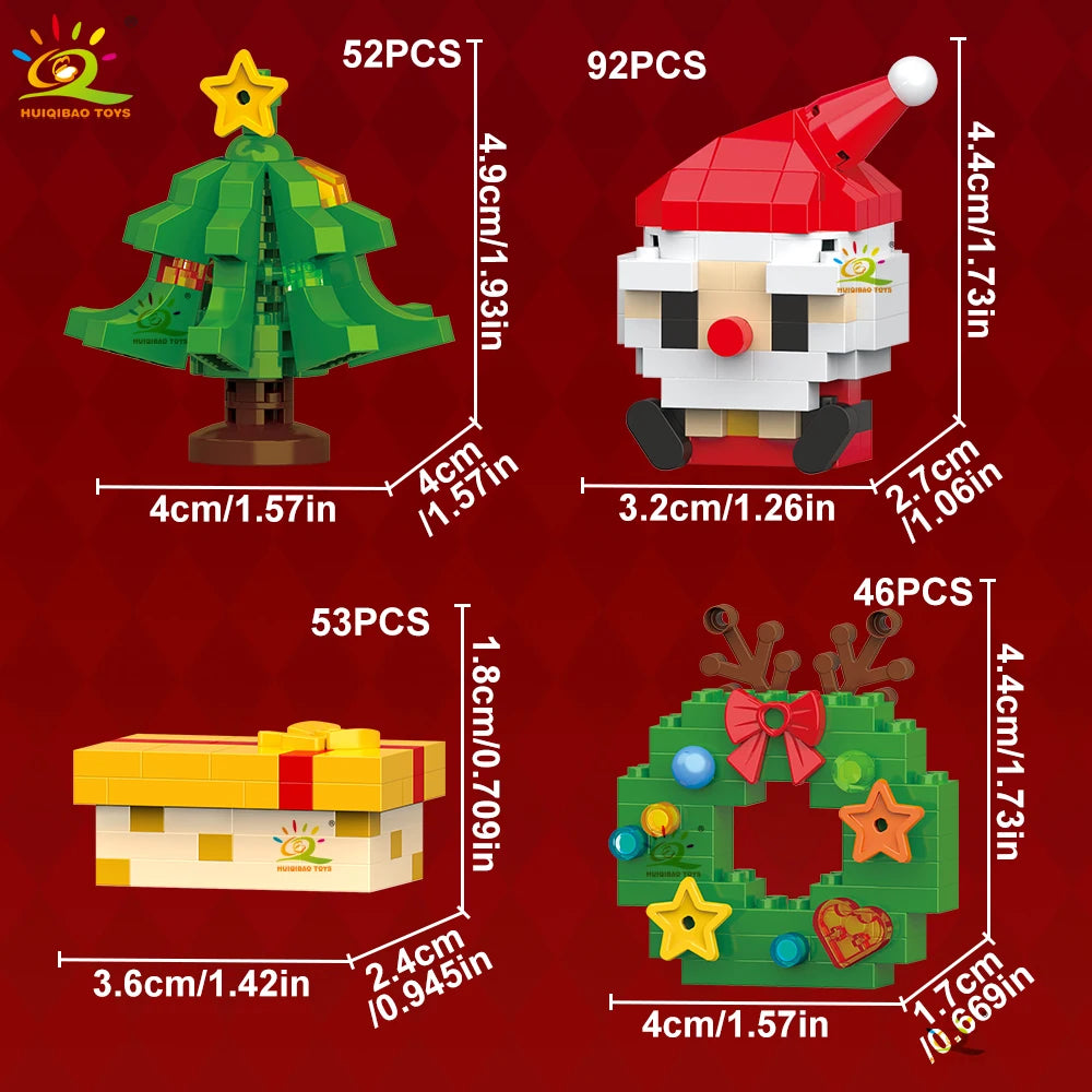 PENDRA Santa Claus Mini Building Set