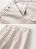 PENDRA Carrot Fit High Waist Cropped Pants