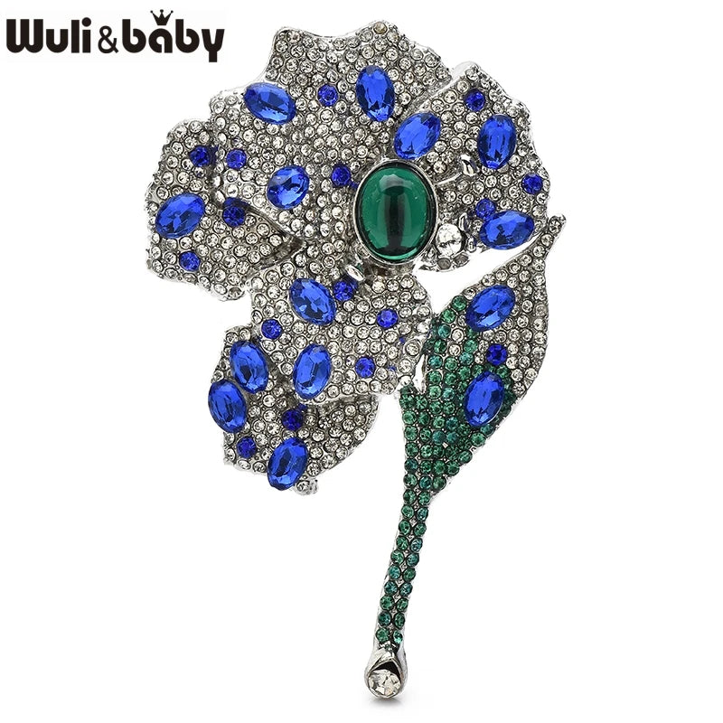 PENDRA Orchidelle Elegant Orchid Flower Brooch