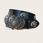 PENDRA Heraaya Black Luxury Wide Belt