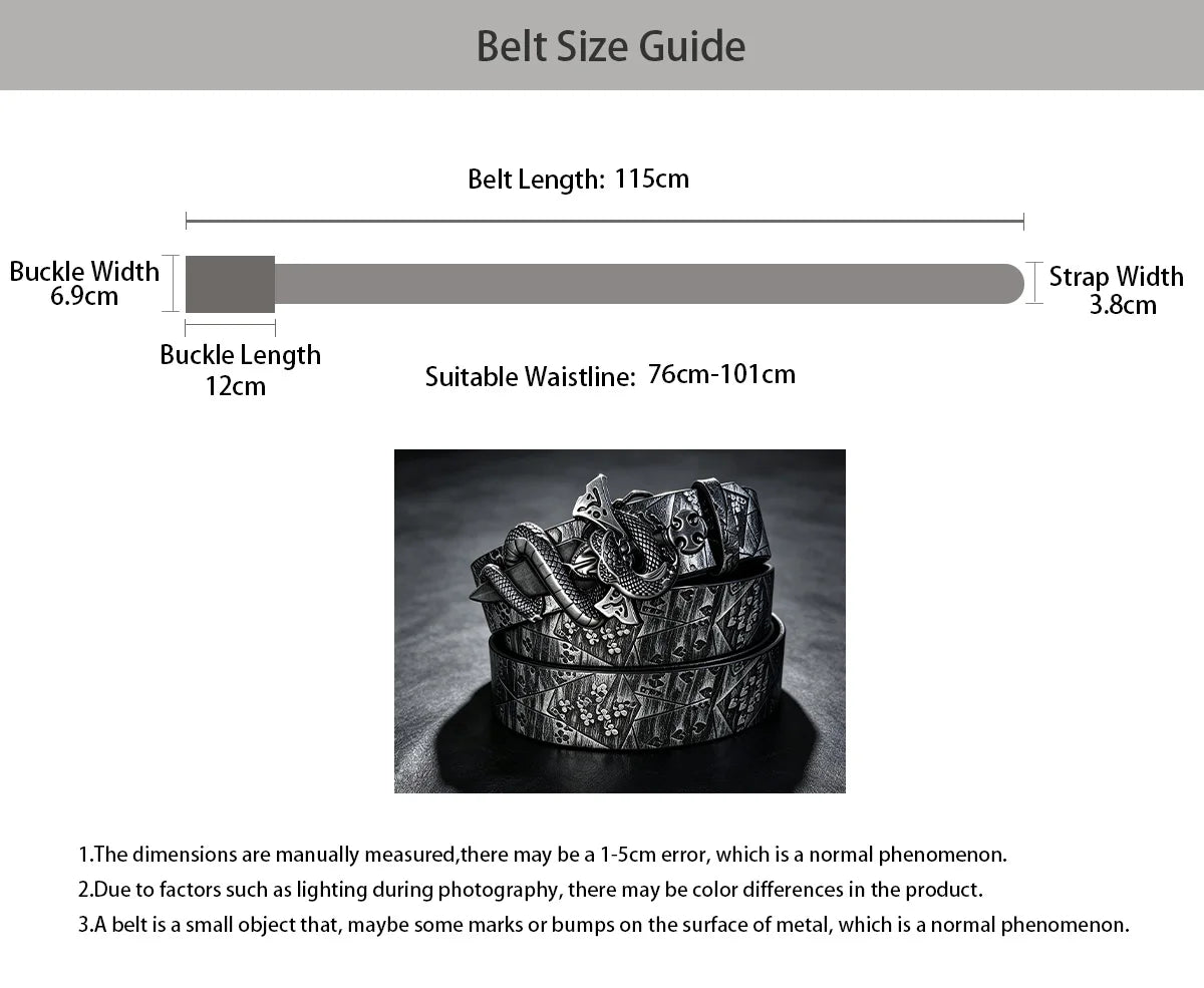PENDRA Seraine Leather Rope Punk Belt
