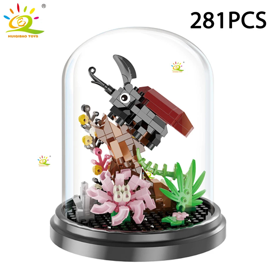PENDRA Insect Butterfly Floral Building Set