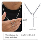 PENDRA Cross Gold Silver Pendant Necklace