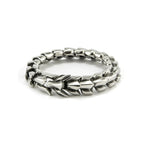 PENDRA Highpolish Skull 316L Stainless Steel Bracelet