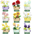 PENDRA Rose Sunflower Micro Building Set