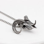 PENDRA Goathead Gothic Goat Head Pendant