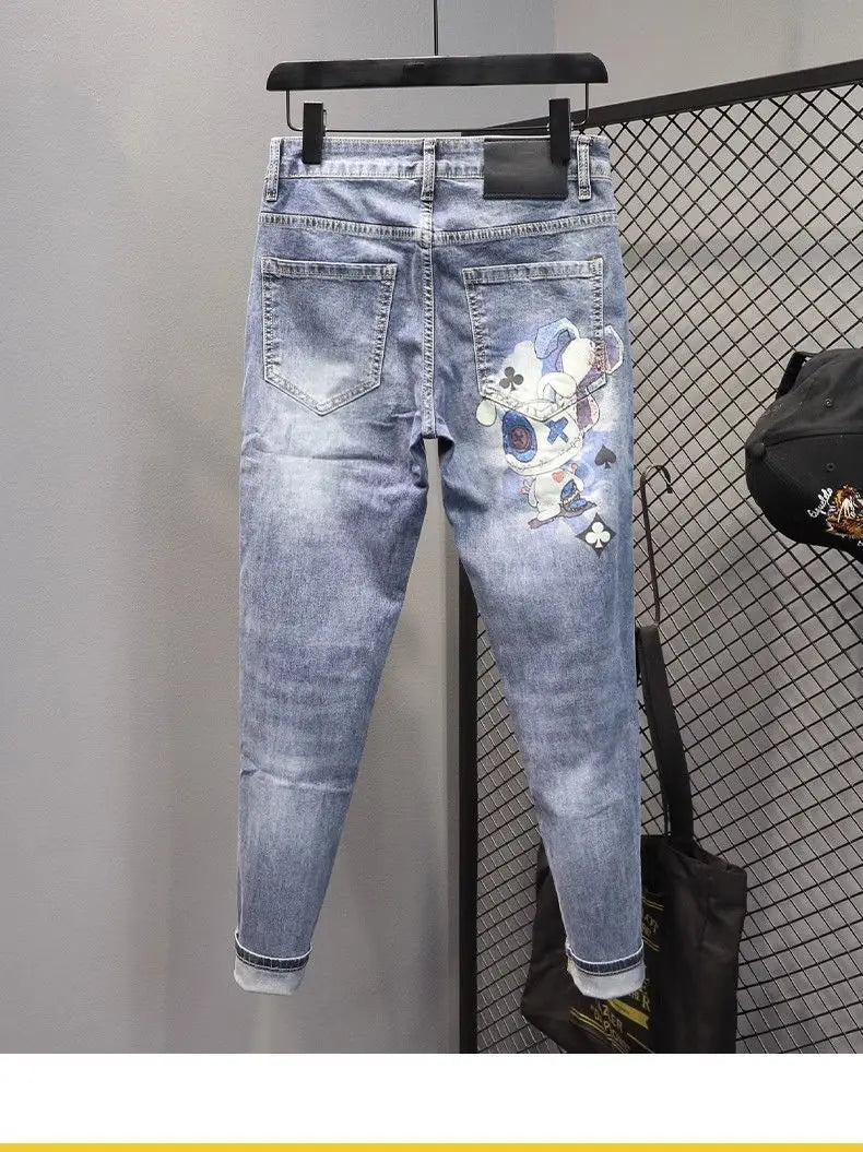 PENDRA Elastic Slim Small Jeans