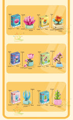 PENDRA Succulent Potted Floral Building Set