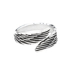 PENDRA Angelwing 316L Stainless Steel Ring