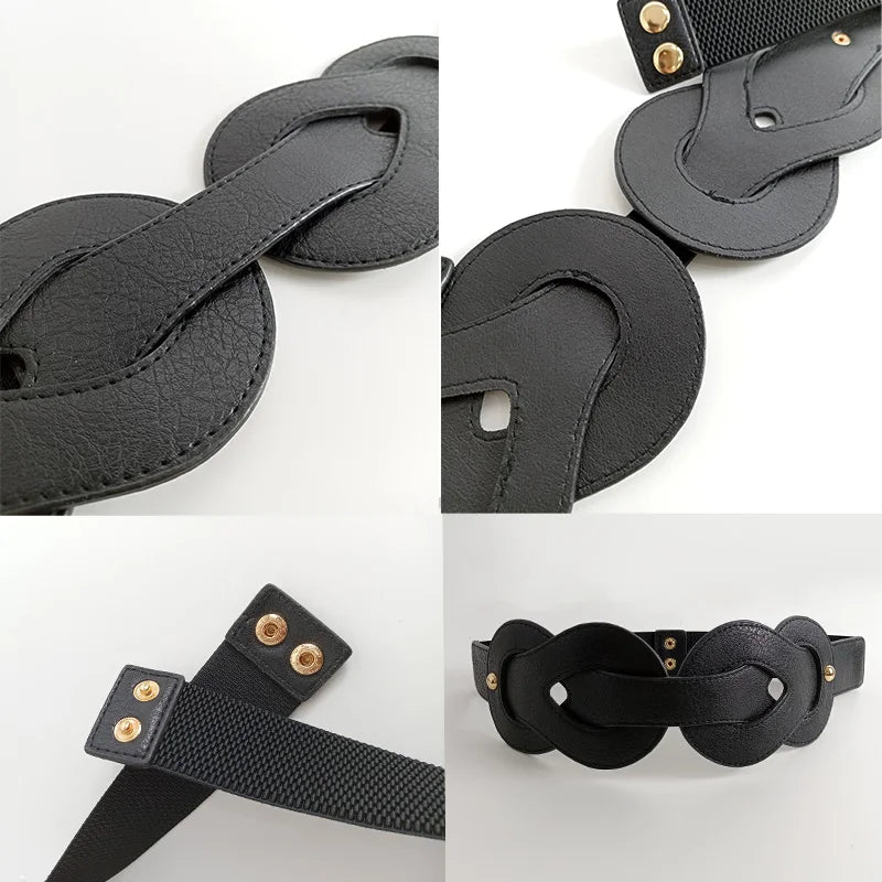 PENDRA Bellalia Black Gothic Wide Corset Belt