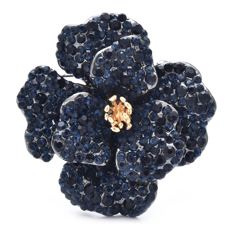 PENDRA Floradouble Luxury Double-Layer Flower Brooch