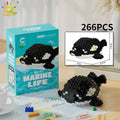 PENDRA Cute Shark Micro Building Set