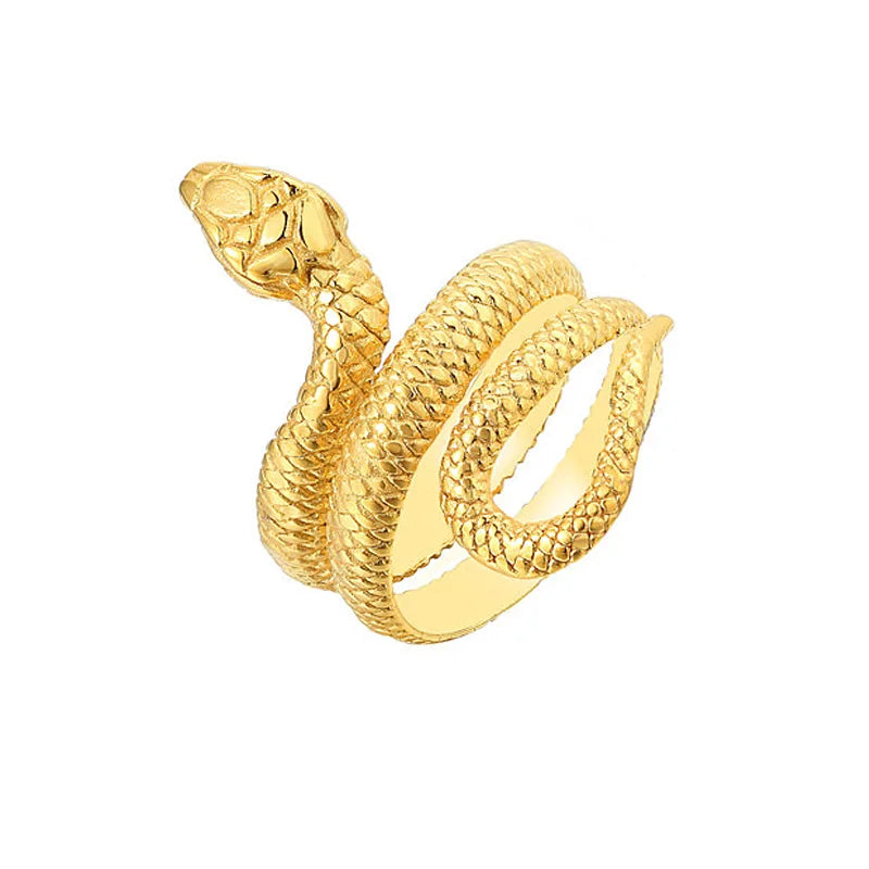 PENDRA Serpenta 316L Stainless Steel Snake Ring