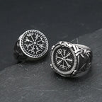 PENDRA Runeband Vintage Viking Rune Ring