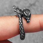 PENDRA Dragon Stuff Steel Ring