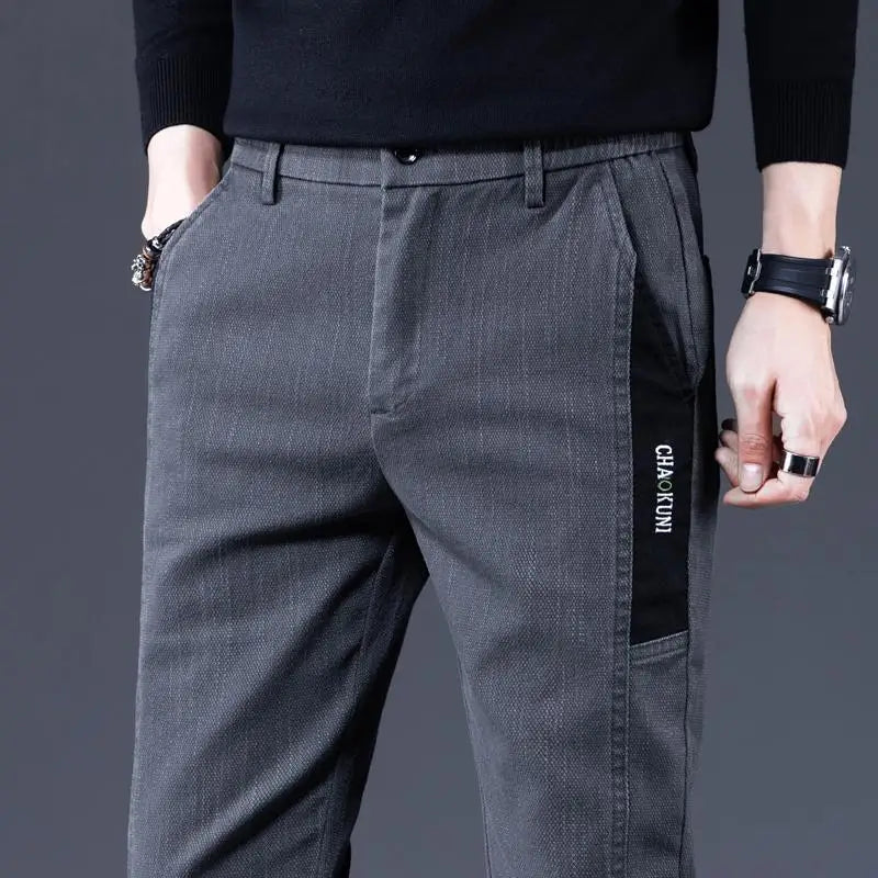 PENDRA Straight End Elastic Pants