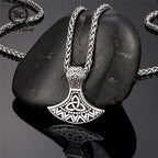 PENDRA Rune Axes Necklace