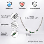 PENDRA Stone Natural Chain Necklace