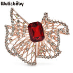 PENDRA Bellara Hollow Crystal Bowknot Brooch