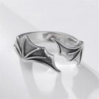 PENDRA Angel Wings Opening Silver Ring
