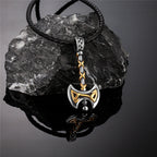 PENDRA Rune Gold Pendant Necklace