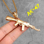 PENDRA HK416 Automatic Rifle Steel Necklace