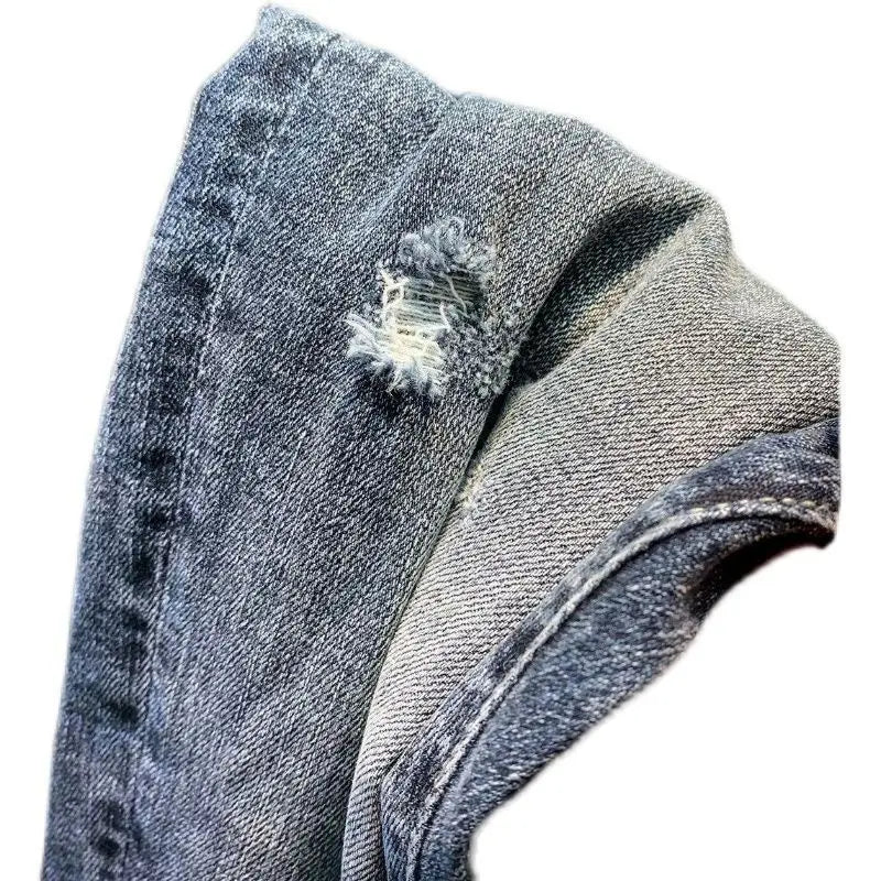 PENDRA End Cotton Embroidery Jeans