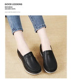 PENDRA Leather Sports Platform Shoes